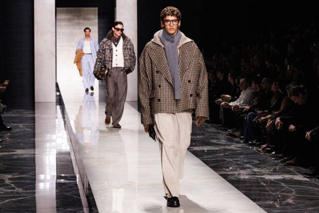 Photo IPP Cinzia Camela Publishing Group LiveMedia Milan 17 01 2026 In the photo A model walks the runway during the Dolce and Gabbana Fall Winter 2026-2027 menswear show at Milan Mens Fashion Week, on January 17, 2026, in Milan, Italy Photo by Cinzia Camela Italy Photo Press World Copyright Dolce and Gabbana Runway Milan