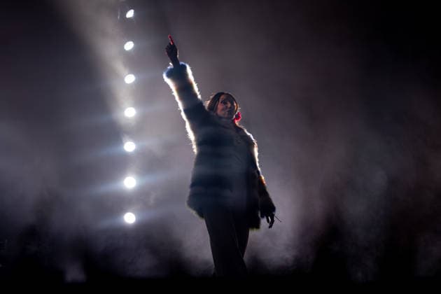 Luz Casal concert at the Movistar Arena The singer Luz Casal during a performance at the Movistar Arena, on January 17, 2026, in Madrid Spain The soloist Luz Casal offers a concert within the programming of the Inverfest 2026 festival on the occasion of the release of her latest album, Me voy a permitir, which went on sale in November 2025 17 JANUARY 2026 CONCERT LUZ CASAL MUSIC SINGER CONCERT Madrid Madrid Madrid Spain  Copyright: xRicardoxRubiox 7227028