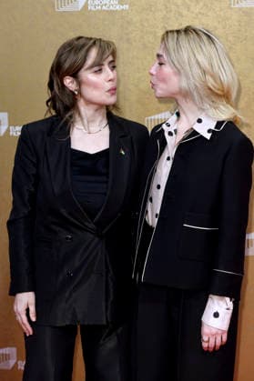Greta Scarano and Matilda De Angelis at the presentation of the 38 European Film Awards 2026 at the Haus der Kulturen der Welt Berlin, 17 01 2026 Foto:xC.xNiehausx xFuturexImagex efa_6274