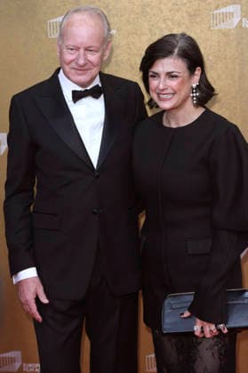 Stellan Skarsgard with wife Megan Everett at the presentation of the 38 European Film Awards 2026 at the Haus der Kulturen der Welt Berlin, 17 01 2026 Foto:xC.xNiehausx xFuturexImagex efa_6293