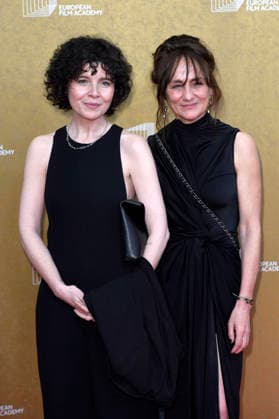 Marie Kreutzer with guest at the presentation of the 38 European Film Awards 2026 at Haus der Kulturen der Welt Berlin, 17 01 2026 Foto:xC.xNiehausx xFuturexImagex efa_6298