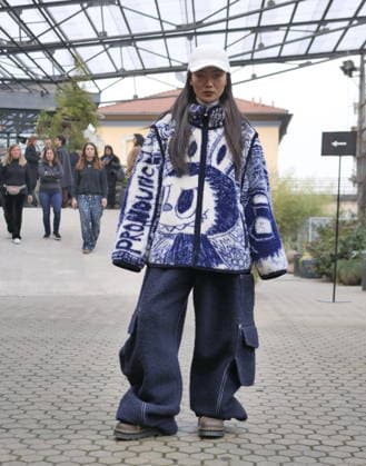 Milan, Milan Men s Fashion Week: Fall Winter 2026 2027 - Men s Fashion, Fall Winter 2026. - Pronounce fashion show - In the photo Guest  Copyright: xLucaxPontix xipa-agency.netx xLucaPonti IpaAgencyx IPA_Agency_IPA70222570