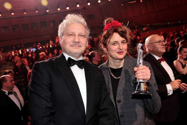Alice Rohrwacher with companion at the presentation of the 38 European Film Awards 2026 at the Haus der Kulturen der Welt Berlin, 17 01 2026 Foto:xS.xGabschx xFuturexImagex efa_6337