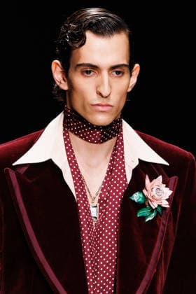 News - Dolce & Gabbana - Runway - Milan Fashion Week - Menswear Fall Winter 2026-2027 A model walks the runway during the Dolce &amp; Gabbana Fall Winter 2026 2027 menswear show at Milan Men s Fashion Week, on January 17, 2026, in Milan, Italy. Photo by Cinzia Camela. Milan Metropol Italy Copyright: xCinziaxCamelax xLiveMediax LPN_2243651