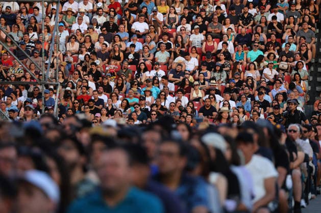 Santiago January 17, 2026 At the National Stadium, the National Symphony Orchestra of Chile and the Symphonic Choir of the University of Chile present the concert, Carmina Burana Jonnathan Oyarzun Aton Chile, Santiago Chile Aton 1118920  Copyright: JONNATHANxOYARZUN ATONxCHILE
