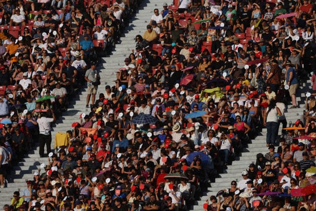 Santiago January 17, 2026 At the National Stadium, the National Symphony Orchestra of Chile and the Symphonic Choir of the University of Chile present the concert, Carmina Burana Jonnathan Oyarzun Aton Chile, Santiago Chile Aton Chile Aton 1118955  Copyright: JONNATHANxOYARZUN ATONxCHILE