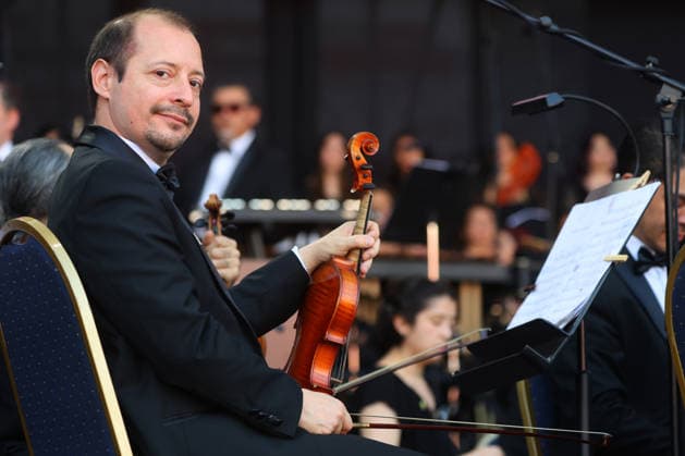 Santiago January 17, 2026 At the National Stadium, the National Symphony Orchestra of Chile and the Symphonic Choir of the University of Chile present the concert, Carmina Burana Jonnathan Oyarzun Aton Chile, Santiago Chile Aton 1118961  Copyright: JONNATHANxOYARZUN ATONxCHILE