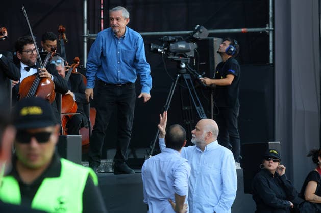 Santiago January 17, 2026 At the National Stadium, the National Symphony Orchestra of Chile and the Symphonic Choir of the University of Chile present the concert, Carmina Burana Jonnathan Oyarzun Aton Chile, Santiago Chile Aton 1118969  Copyright: JONNATHANxOYARZUN ATONxCHILE