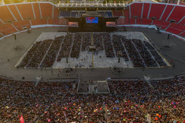 Santiago January 17, 2026 The National Symphony Orchestra of Chile and the Symphonic Choir of the University of Chile present the concert, Carmina Burana, at the National Stadium Javier Torres Aton Chile, Santiago Chile Aton Chile Aton 1118976  Copyright: JAVIERxTORRES ATONxCHILE