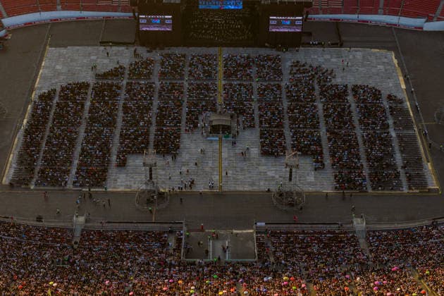 Santiago January 17, 2026 The National Symphony Orchestra of Chile and the Symphonic Choir of the University of Chile present the concert, Carmina Burana, at the National Stadium Javier Torres Aton Chile, Santiago Chile Aton Chile Aton 1118977  Copyright: JAVIERxTORRES ATONxCHILE