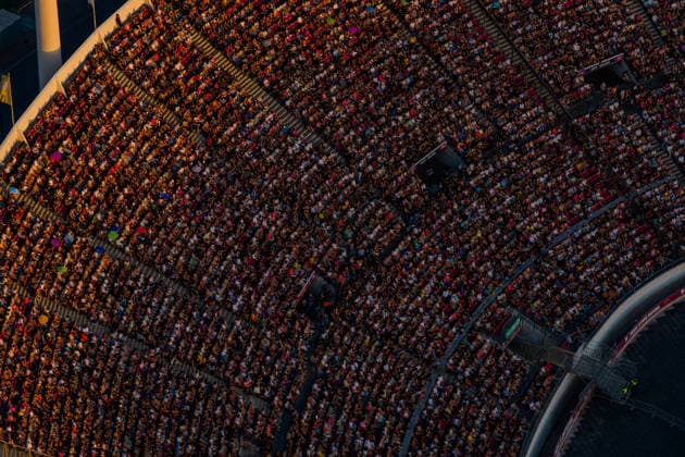 Santiago January 17, 2026 The National Symphony Orchestra of Chile and the Symphonic Choir of the University of Chile present the concert, Carmina Burana, at the National Stadium Javier Torres Aton Chile, Santiago Chile Aton Chile Aton 1118982  Copyright: JAVIERxTORRES ATONxCHILE