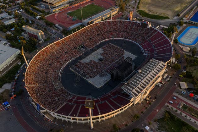 Santiago January 17, 2026 The National Symphony Orchestra of Chile and the Symphonic Choir of the University of Chile present the concert, Carmina Burana, at the National Stadium Javier Torres Aton Chile, Santiago Chile Aton 1118983  Copyright: JAVIERxTORRES ATONxCHILE