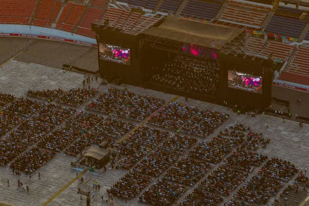 Santiago January 17, 2026 The National Symphony Orchestra of Chile and the Symphonic Choir of the University of Chile present the concert, Carmina Burana, at the National Stadium Javier Torres Aton Chile, Santiago Chile Aton Chile Aton 1118985  Copyright: JAVIERxTORRES ATONxCHILE