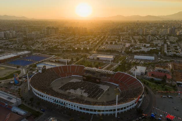 Santiago January 17, 2026 The National Symphony Orchestra of Chile and the Symphonic Choir of the University of Chile present the concert, Carmina Burana, at the National Stadium Javier Torres Aton Chile, Santiago Chile Aton Chile Aton 1118986  Copyright: JAVIERxTORRES ATONxCHILE