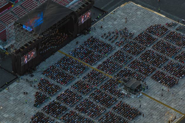 Santiago January 17, 2026 The National Symphony Orchestra of Chile and the Symphonic Choir of the University of Chile present the concert, Carmina Burana, at the National Stadium Javier Torres Aton Chile, Santiago Chile Aton Chile Aton 1118993  Copyright: JAVIERxTORRES ATONxCHILE