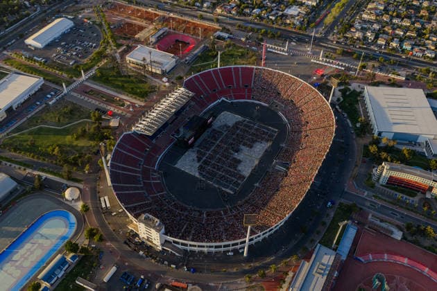 Santiago January 17, 2026 The National Symphony Orchestra of Chile and the Symphonic Choir of the University of Chile present the concert, Carmina Burana, at the National Stadium Javier Torres Aton Chile, Santiago Chile Aton Chile Aton 1118994  Copyright: JAVIERxTORRES ATONxCHILE