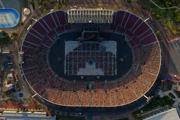 Santiago January 17, 2026 The National Symphony Orchestra of Chile and the Symphonic Choir of the University of Chile present the concert, Carmina Burana, at the National Stadium Javier Torres Aton Chile, Santiago Chile Aton Chile Aton 1118995  Copyright: JAVIERxTORRES ATONxCHILE