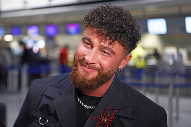 Umut Tekin Departure of the candidates of the RTL TV show ICH BIN EIN STAR, HOLT MICH HIER RAUS at Frankfurt Airport in Frankfurt am Main on 17 01 2026