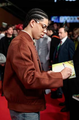 Johan von Ehrlich at the premiere of the movie Woodwalkers 2 in the Cinedom Cologne, 17 01 2026 Foto:xR.xSchmiegeltx xFuturexImagex woodwalkers_6037