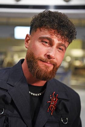 Umut Tekin Departure of the candidates of the RTL TV show ICH BIN EIN STAR, HOLT MICH HIER RAUS at Frankfurt Airport in Frankfurt am Main on 17 01 2026