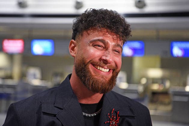 Umut Tekin Departure of the candidates of the RTL TV show ICH BIN EIN STAR, HOLT MICH HIER RAUS at Frankfurt Airport in Frankfurt am Main on 17 01 2026
