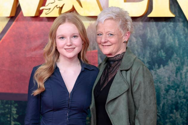 Lilli Falk with companion at the premiere of the movie Woodwalkers 2 in the Cinedom Cologne, 17 01 2026 Foto:xR.xSchmiegeltx xFuturexImagex woodwalkers_6048