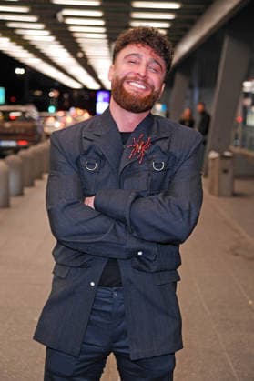 Umut Tekin Departure of the candidates of the RTL TV show ICH BIN EIN STAR, HOLT MICH HIER RAUS at Frankfurt Airport in Frankfurt am Main on 17 01 2026