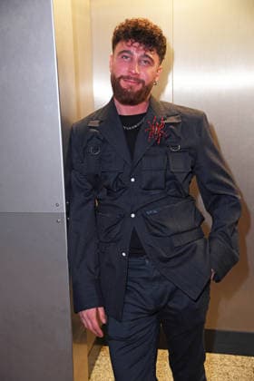 Umut Tekin Departure of the candidates of the RTL TV show ICH BIN EIN STAR, HOLT MICH HIER RAUS at Frankfurt Airport in Frankfurt am Main on 17 01 2026