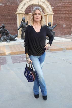 17 January 2026 - Los Angeles, California -Erika Eleniak. The Brave and the Rescued Honoring LA Fire Department First Responders held at The LA City Fire Museum l in Los Angeles. Los Angeles USA - ZUMAa123 20260117_zaa_a123_108 Copyright: xADx