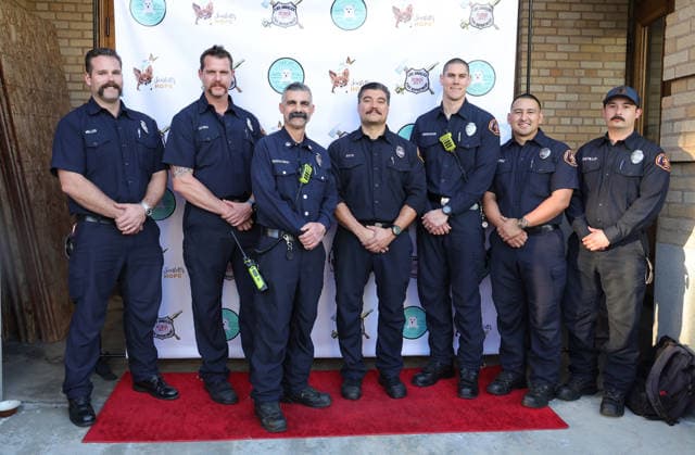 17 January 2026 - Los Angeles, California -Firemen from Hollywood Division. The Brave and the Rescued Honoring LA Fire Department First Responders held at The LA City Fire Museum l in Los Angeles. Los Angeles USA - ZUMAa123 20260117_zaa_a123_133 Copyright: xADx