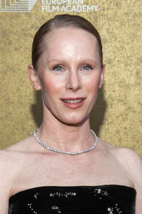 abb Susanne Wuest on the red carpet at the gala for the European Film Awards 2026 Europaeischer Filmpreis 2026 at Haus der Kulturen der Welt on 17 01 2026 in Berlin Berlin Germany