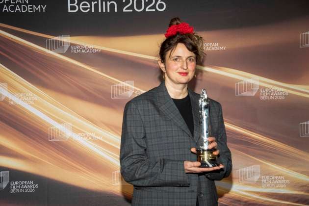 abb Alice Rohrwacher winner of the film award as a guest on the red carpet at the gala of the European Film Awards 2026 European Film Awards 2026 at the Haus der Kulturen der Welt on 17 01 2026 in Berlin Berlin Germany