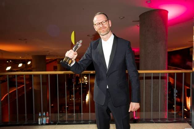 abb Joachim Trier Director Winner Award Winner with Film Award on the red carpet at the Gala of the European Film Awards 2026 European Film Awards 2026 at Haus der Kulturen der Welt on 17 01 2026 in Berlin Berlin Germany