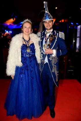Narrhalla Prinzenpaar Jasmin I Stephan I Muenchen 17 01 2026 Paulaner am Nockherberg Muenchner Gschichten CSU Schwarzweiss Ball Foto Muenchen