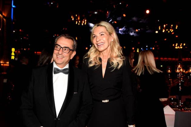 Stavros Saskia Greipl Konstantinidis Munich 17 01 2026 Paulaner am Nockherberg Muenchner Gschichten Schwarzweiss Ball Photo Munich
