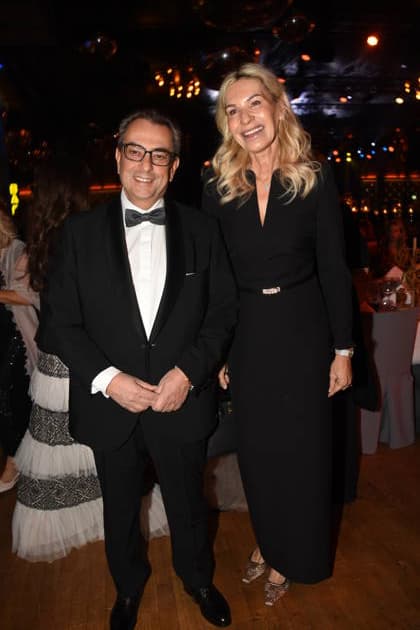 Stavros Saskia Greipl Konstantinidis Munich 17 01 2026 Paulaner am Nockherberg Muenchner Gschichten Schwarzweiss Ball Photo Munich