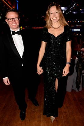 Prof med Dr Hans Theiss CSU MdB Dr Regine Theiss Kickbox World Champion Munich 17 01 2026 Paulaner am Nockherberg Muenchner Gschichten CSU Schwarzweiss Ball Foto Muenchen