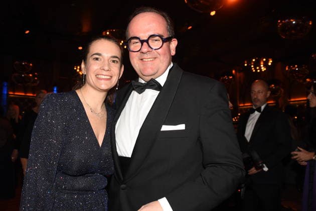 Stefanie Clemens Baumgaertner CSU Local Government Officer a D Mayor Candidate Munich 17 01 2026 Paulaner am Nockherberg Muenchner Gschichten CSU Schwarzweiss Ball Photo Munich
