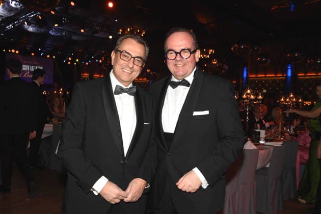 Stavros Konstatinidis Clemens Baumgaertner CSU Local Government Officer a D Mayor Candidate Munich 17 01 2026 Paulaner am Nockherberg Muenchner Gschichten CSU Schwarzweiss Ball Photo Munich