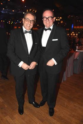 Stavros Konstatinidis Clemens Baumgaertner CSU Local Government Officer a D Mayor Candidate Munich 17 01 2026 Paulaner am Nockherberg Muenchner Gschichten CSU Schwarzweiss Ball Photo Munich