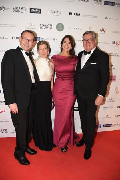 Hans Chantal Hammer CSU City Council Organizer Nathalie Josef Schmid CSU MdL Organizers Munich 17 01 2026 Paulaner am Nockherberg Muenchner Gschichten CSU Schwarzweiss Ball Photo Munich