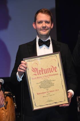 Entrepreneur of the Year Daniel Metzler and Josef Fleischmann, Absent Isar Aerospace Munich 17 01 2026 Paulaner am Nockherberg Muenchner Gschichten CSU Schwarzweiss Ball Foto Muenchen