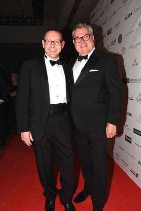 Hans Hammer CSU City Council Organizer Josef Schmid CSU MdL Organizers Munich 17 01 2026 Paulaner am Nockherberg Muenchner Gschichten CSU Schwarzweiss Ball Photo Munich
