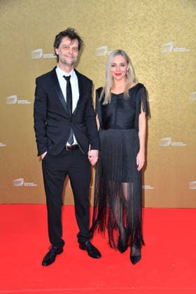 Luca Ciut and Katarina Cas at the EUROPEAN FILM AWARDS 2026 ceremony in Berlin on 17 01 2026
