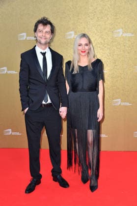 Luca Ciut and Katarina Cas at the EUROPEAN FILM AWARDS 2026 ceremony in Berlin on 17 01 2026