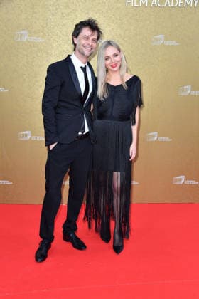 Luca Ciut and Katarina Cas at the EUROPEAN FILM AWARDS 2026 ceremony in Berlin on 17 01 2026