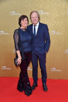 Toni Servillo with husband Jan Kerhart at the EUROPEAN FILM AWARDS 2026 ceremony in Berlin on 17 01 2026