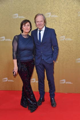 Toni Servillo with husband Jan Kerhart at the EUROPEAN FILM AWARDS 2026 ceremony in Berlin on 17 01 2026