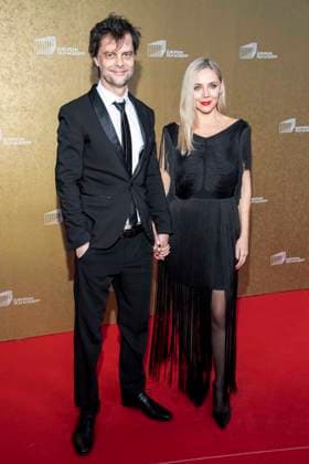 abb Luca Clut and Katarina Cas as guests on the red carpet at the gala for the European Film Awards 2026 European Film Awards 2026 at Haus der Kulturen der Welt on 17 01 2026 in Berlin Berlin Germany