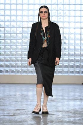 Milan, Milan Men s Fashion Week: Fall Winter 2026 - Men s Fashion, Fall Winter 2026 - Simon Cracker fashion show. Fashion show photo: model  Copyright: xSimonaxChiocciax xipa-agency.netx xFotosickix IPA_Agency_IPA70243038